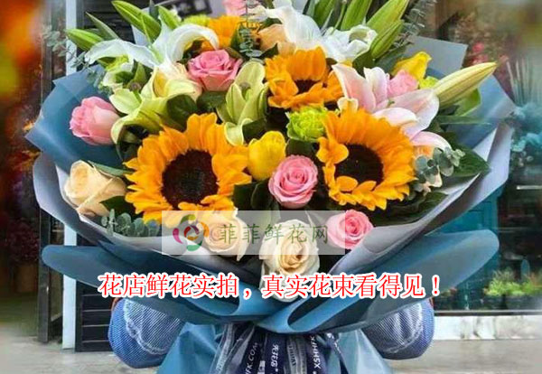 漳州东山县花店鲜花实拍,漳州东山县真实花束看得见!